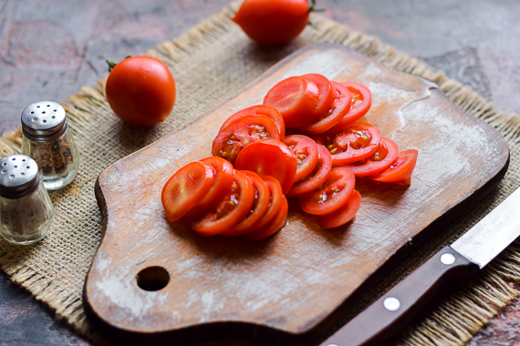 рецепт кабачки с помидорами и чесноком фото 5